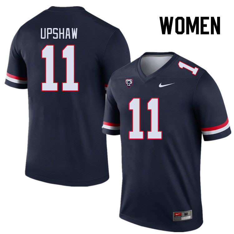 Women #11 Taylor Upshaw Arizona Wildcats College Football Jerseys Stitched Sale-Navy - Click Image to Close